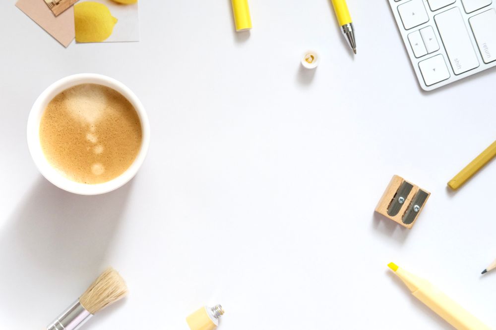 Vision board et outils élégants pour présentation créateur